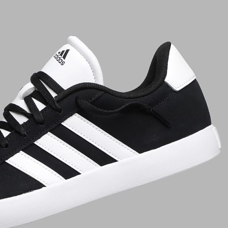 Adidas Performance - VL Court 3.0 Zapatillas Mujer ID6313 Core Negro Calzado Blanco