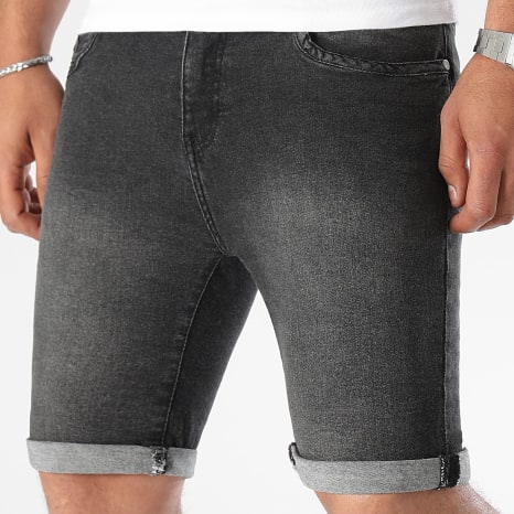 LBO - Short Jean 0445 Denim Noir