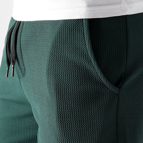 LBO - Pantalón Corto Con Textura Reverse Waffle 0771 Bottle Green
