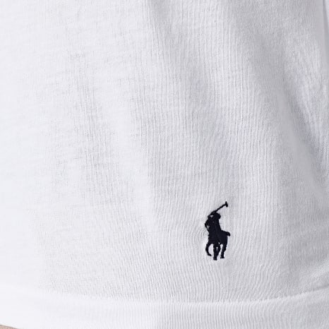 Polo Ralph Lauren - Lot De 3 Tee Shirts Original Player Blanc Gris Chiné Noir