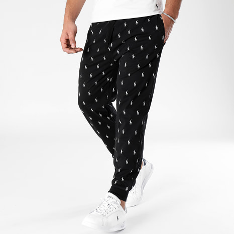 Polo Ralph Lauren - Pantalón chándal All Over Player Negro