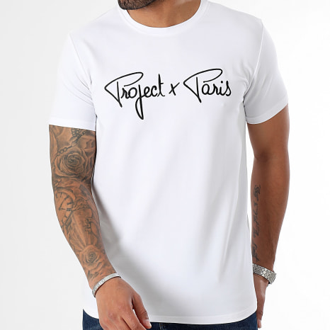PXP - Tee Shirt Col Rond 1910076 Blanc