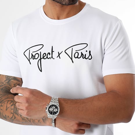 PXP - Tee Shirt Col Rond 1910076 Blanc
