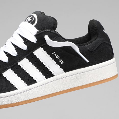 Adidas Originals - Campus 00s Zapatillas Mujer HQ6638 Core Negro Calzado Blanco