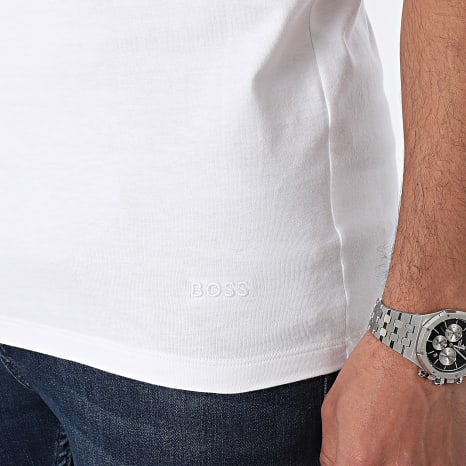 BOSS - Lot De 3 Débardeurs 50475278 Noir Blanc Gris Chiné