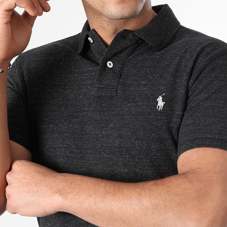 Polo Ralph Lauren - Polo de manga corta Original Player Slim Negro brezo