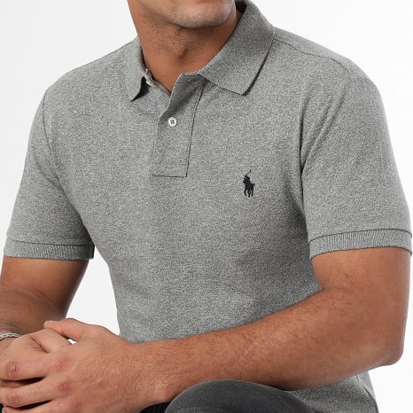 Polo Ralph Lauren - Polo Manga Slim Algodón Piqué Original Player