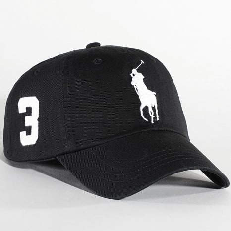 Polo Ralph Lauren - Gorra Big Player Negra