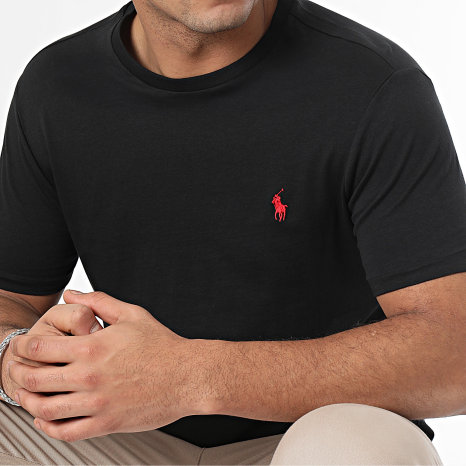 Polo Ralph Lauren - T-Shirts Custom Slim Fit Original Player Black