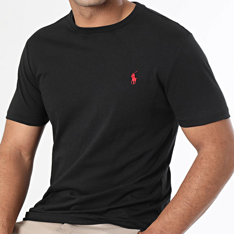 Polo Ralph Lauren - T-Shirts Custom Slim Fit Original Player Black