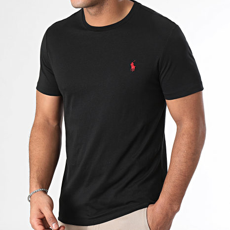 Polo Ralph Lauren - T-Shirts Custom Slim Fit Original Player Black