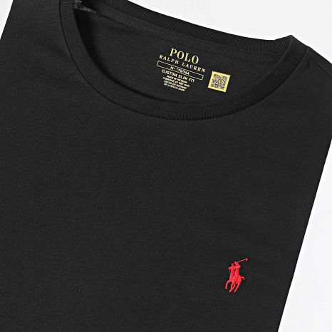 Polo Ralph Lauren - T-Shirts Custom Slim Fit Original Player Black