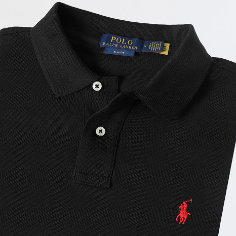 Polo Ralph Lauren - Polo de manga corta Original Player Slim Negro