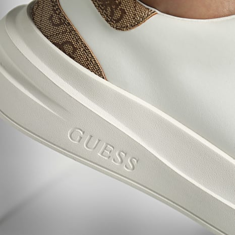 Guess - Baskets FMPVIBLEA12 White Beige