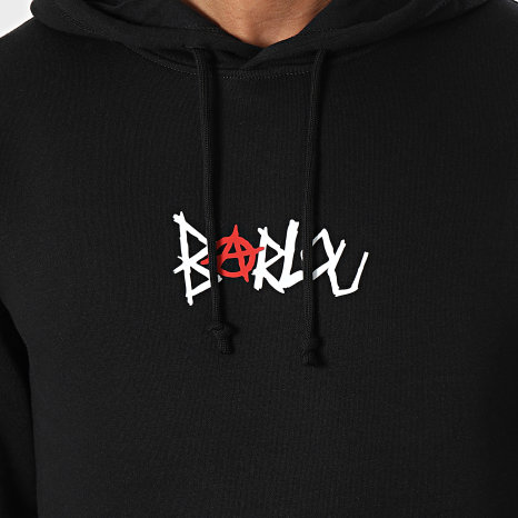 Seth Gueko - Sudadera con capucha Barlou Scribble Negra