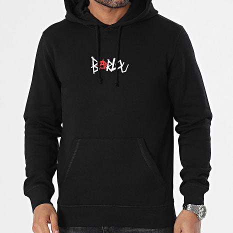 Seth Gueko - Sudadera con capucha Barlou Scribble Negra