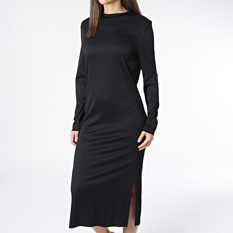 Only - Robe Manches Longues Femme Filipa Noir