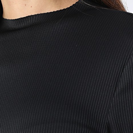 Only - Robe Manches Longues Femme Filipa Noir