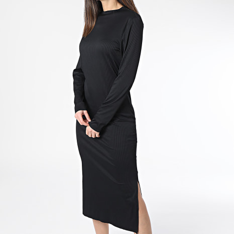 Only - Robe Manches Longues Femme Filipa Noir