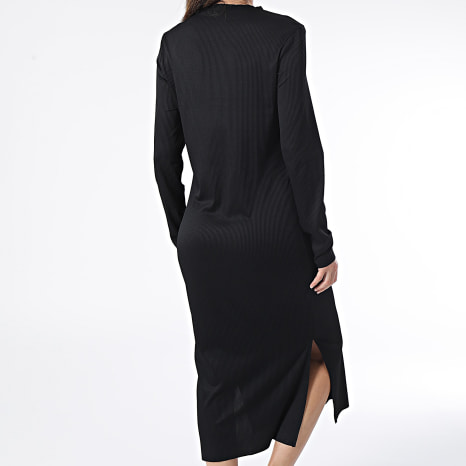 Only - Robe Manches Longues Femme Filipa Noir