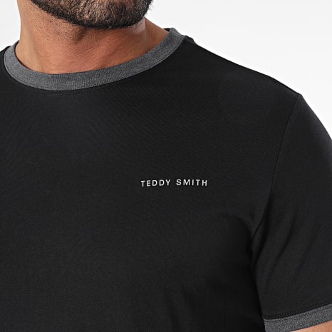 Teddy Smith - Tee Shirt Round Neck 11016811D Black