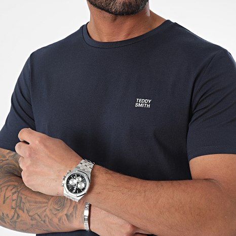 Teddy Smith - Tee Shirt 11016931D Navy Blue