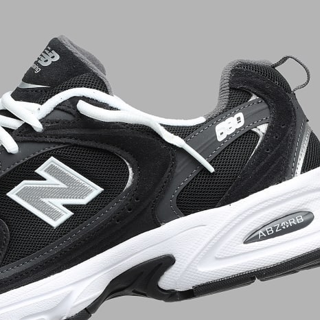 New Balance - Baskets 530 Black White