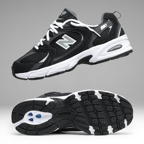 New Balance - Baskets 530 Black White