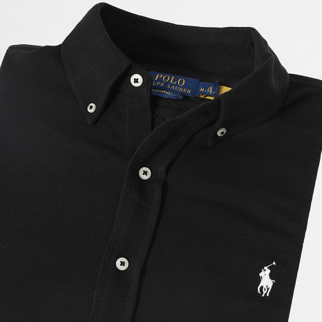 Polo Ralph Lauren - Camiseta de manga larga Original Player Negra