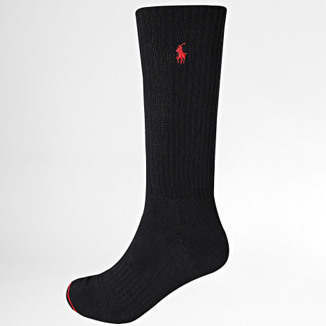 Polo Ralph Lauren - Set van 3 paar Original Player Socks Zwart Wit Heidegrijs