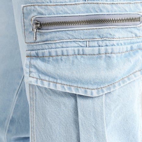 LBO - Jogger Pant Cargo Relaxed Fit 3206 Denim Wash