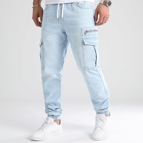 LBO - Jogger Pant Cargo Relaxed Fit 3206 Denim Wash