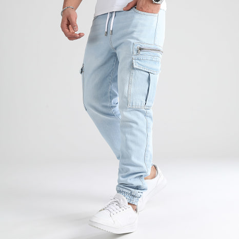 LBO - Jogger Pant Cargo Relaxed Fit 3206 Denim Wash