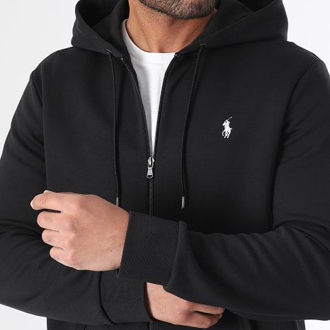 Polo Ralph Lauren - Sudadera con Capucha y Cremallera Original Player Negra