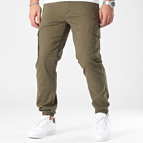 Only And Sons - Pantalon Cargo Carter Life Vert Kaki