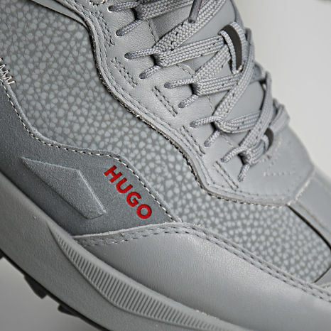 HUGO - Kane Runner sneakers 50510228 Medium Grey - Ryses display picture 1