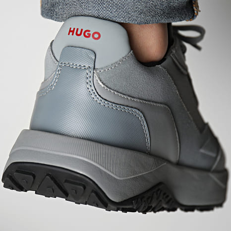 HUGO - Kane Runner sneakers 50510228 Medium Grey - Ryses display picture 3