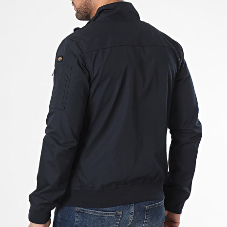 Schott NYC - Veste Zippée Kenny SLIM FIT Bleu Marine