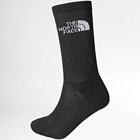 The North Face - Set van 3 paar Multi Sport Cush A882H Zwart Wit Grijs Heather Sokken