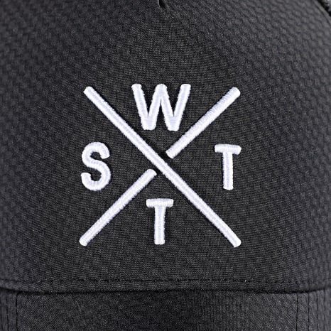 Watts - Gorra Trucker Tribe Negro Blanco