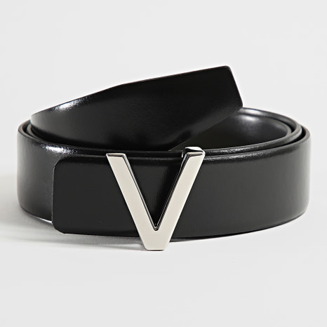 Valentino By Mario Valentino - Cintura reversibile VCP7P201 Nero Grigio Antracite