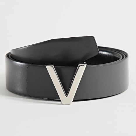 Valentino By Mario Valentino - Cintura reversibile VCP7P201 Nero Grigio Antracite