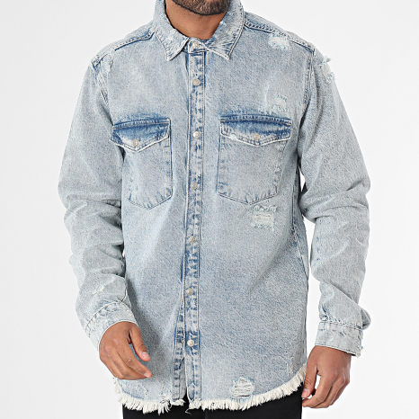 Fins de Séries - Sobrecamisa vaquera azul