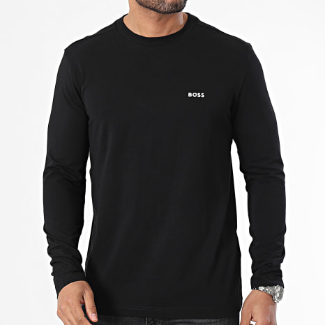 BOSS - Tee Shirt Long Sleeve 50506365 Black - Ryses