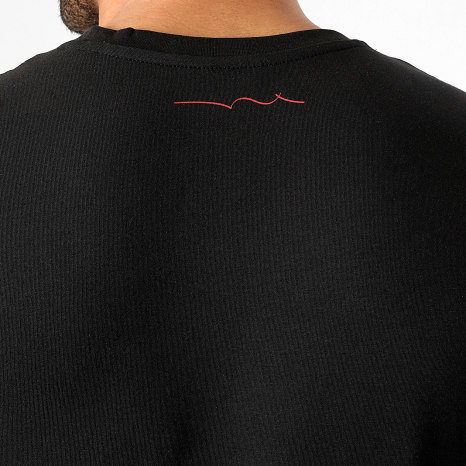 Teddy Smith - T-shirt Tawax 11016800D Zwart