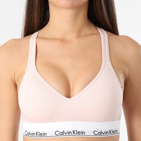 Calvin Klein - Sujetador de mujer QF1654E Rosa