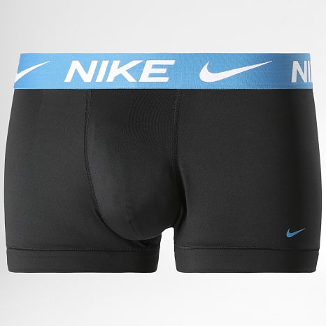 Nike - Lot De 3 Boxers Dri-Fit Essential Micro KE1156 Noir Bleu Clair Vert Clair Gris Anthracite