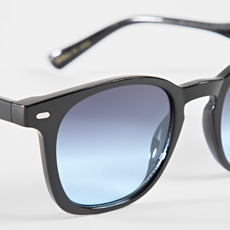 LBO - Gafas de sol negras degradadas azules