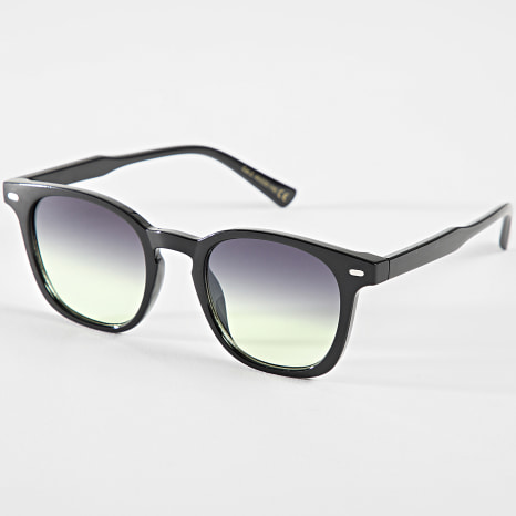 LBO - Lunettes De Soleil Vert Dégradé Noir