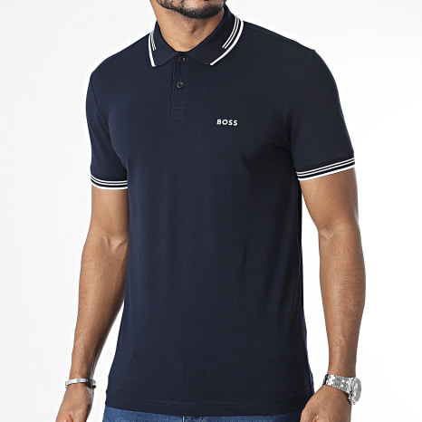 BOSS - Polo de manga corta Paul 50506193 Azul marino